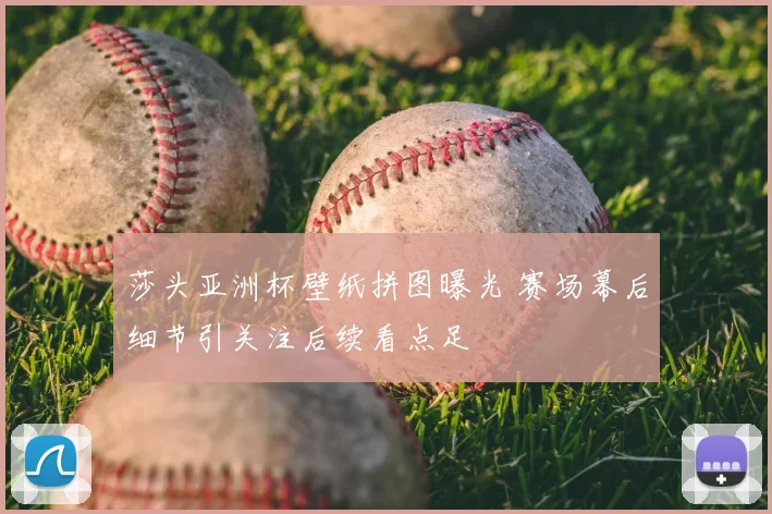 莎头亚洲杯壁纸拼图曝光 赛场幕后细节引关注后续看点足